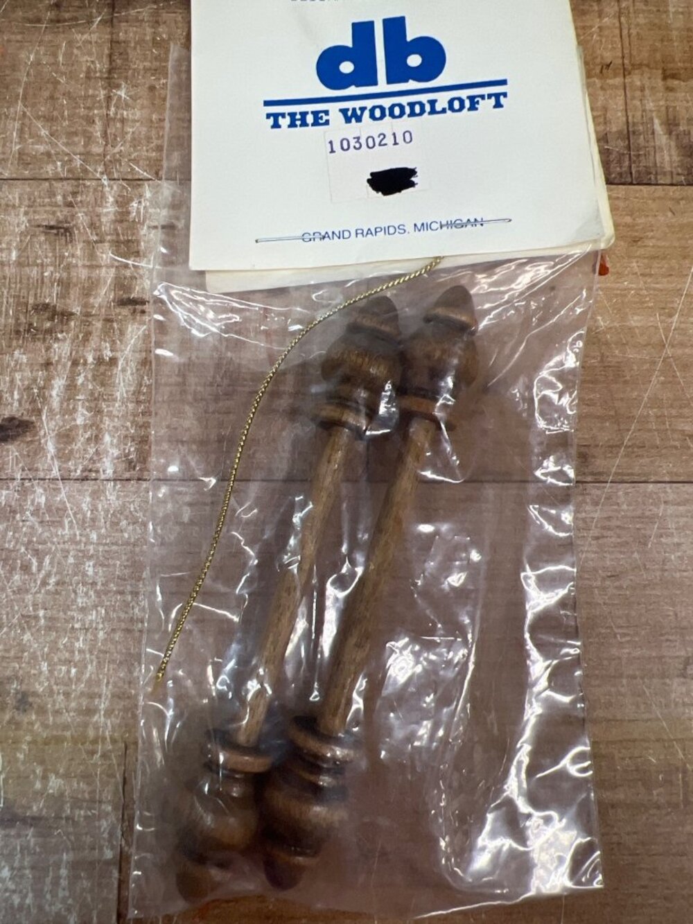 2 Inch Wooden Bell Pull Set By The Woodloft - Grand Rapids M